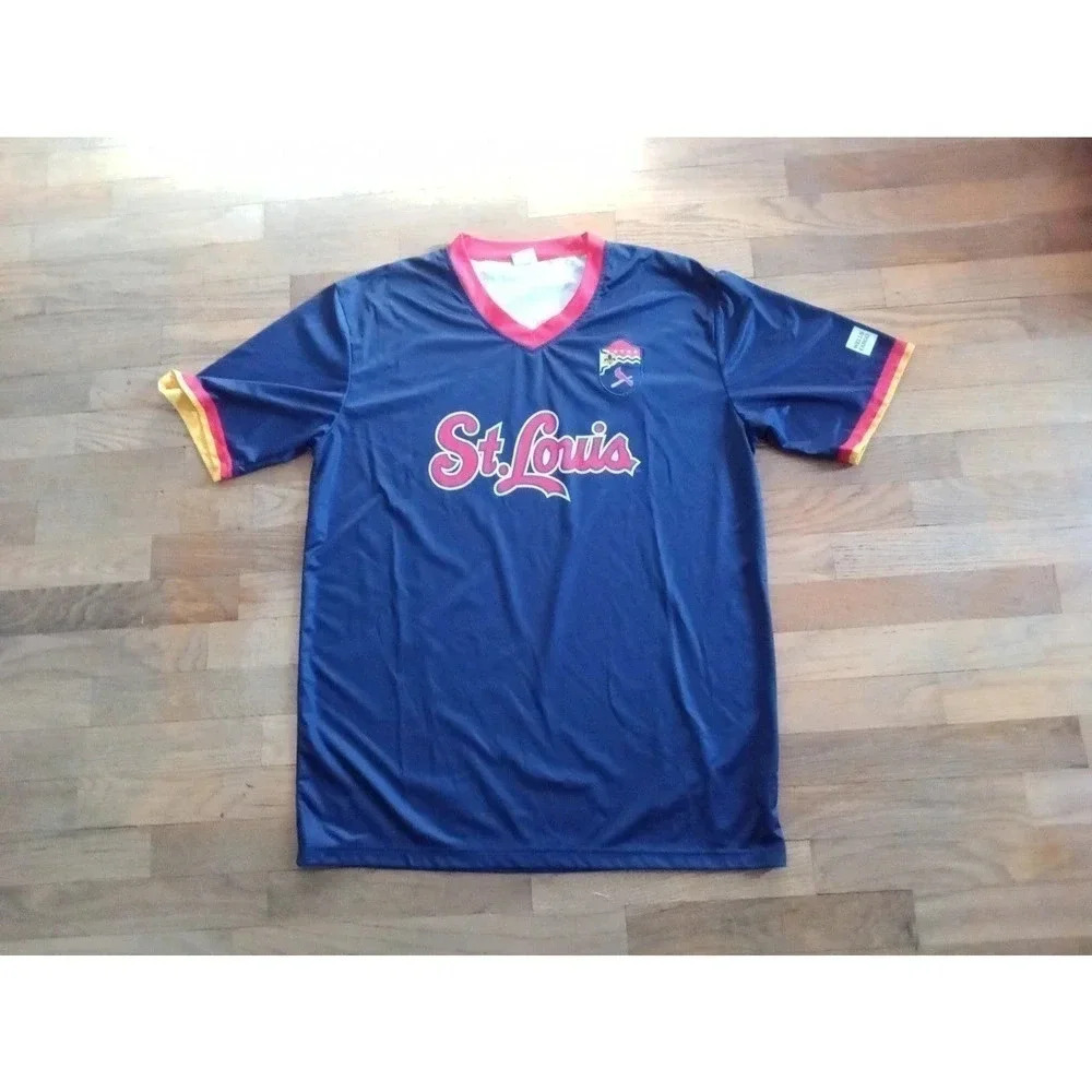 St Louis Cardinals Soccer Jersey Stadium Giveaway Men's XL